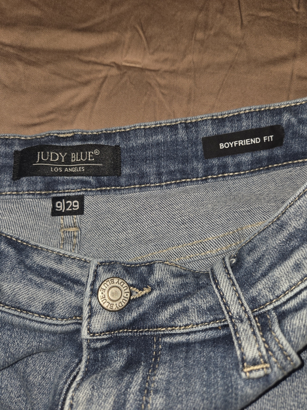 Judy Blue Women's Boyfriend Fit Jeans - Medium Blue Wash